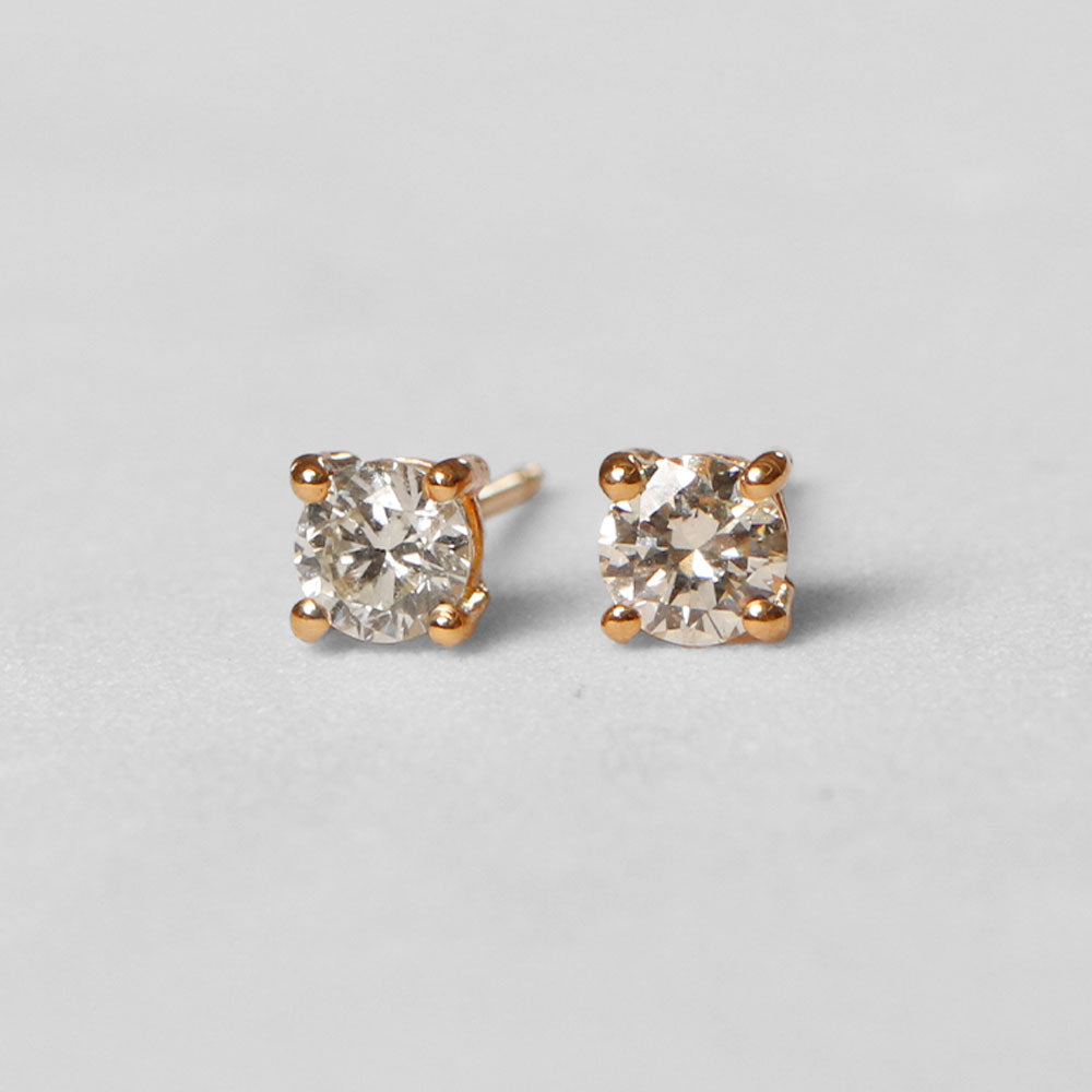 Rachel Diamond Stud Earrings