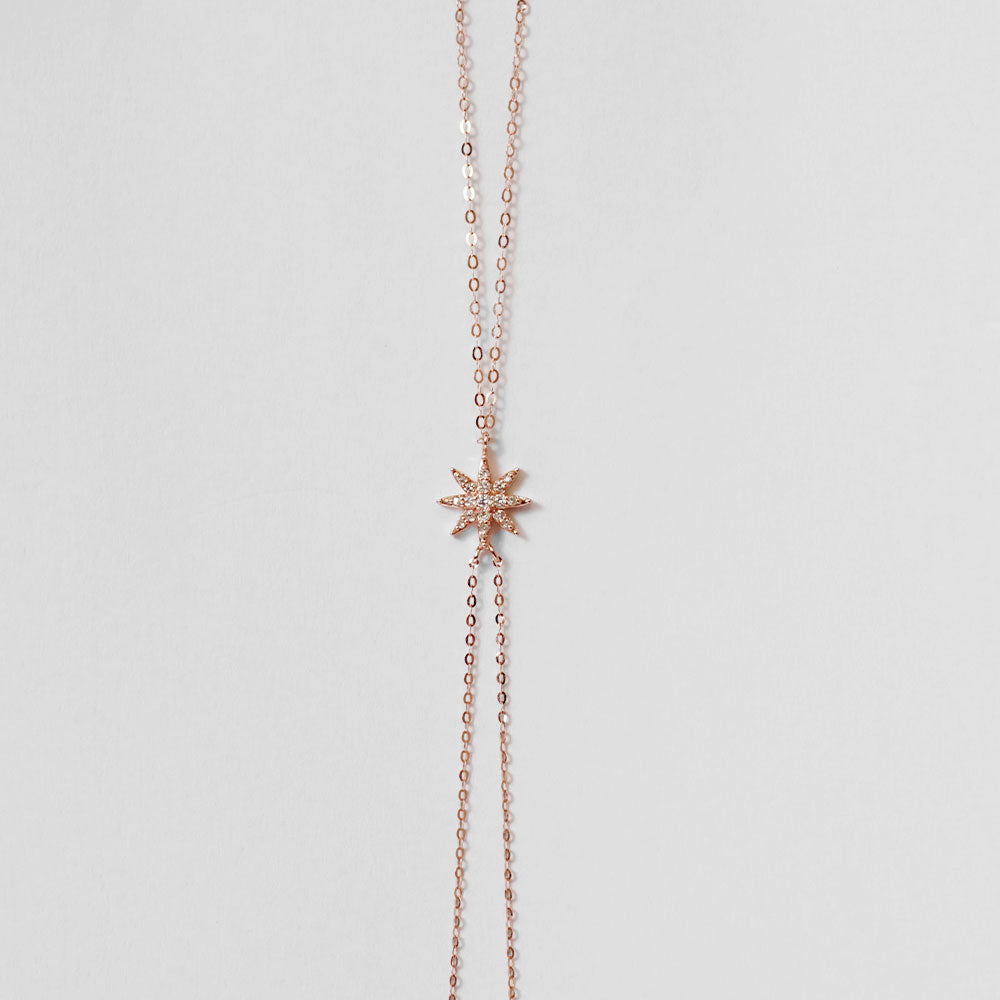 Sari Diamond Necklace